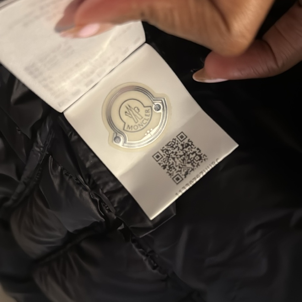 Moncler Lannic Nylon Jacket black authentic Size Medium - Picture 15 of 17